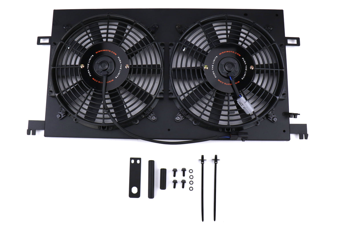 MIMMMFS-BRZ-13PBK Mishimoto Plug-N-Play Aluminum Fan Shroud Kit - 2013+ FT86,