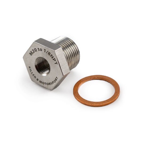 KILOEMNPT Killer B Motorsport OEM M20x1.5 to 1/8NPT Adapter -,