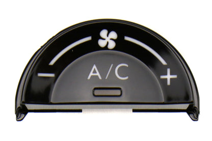 Subaru JDM Dual Climate Piano Black Knob Filler Panel Fan Subaru Models (inc. 2015+ WRX/STI / 2014+