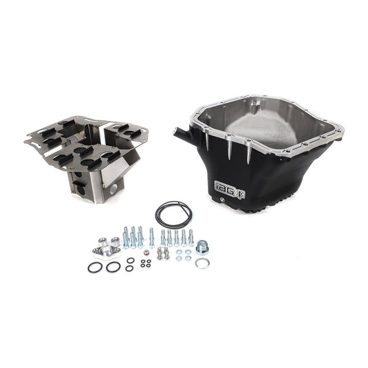 IAGIAG-ENG-2203BK IAG EJ Competition Series Oil Pan w/ Removable Comp Series Lower Baffle - Black Finish (Pan & CS Baffle Only),
