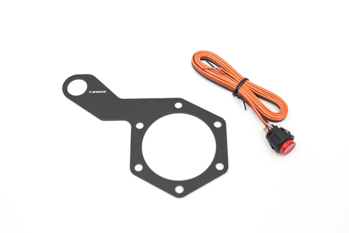 NRGWSS-100BK NRG Steering Wheel Single Switch - Universal,