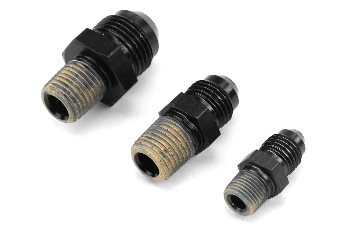 KILUTCRV2AN-B Killer B Motorsport Upper Coolant Reservoir w/ AN Fittings Black - Subaru Models (inc. 2002-2007 WRX / 2004-2021 STI),
