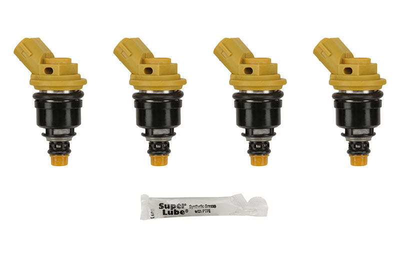 DET02J-00-1000-4 DeatschWerks Fuel Injectors Side Feed 1000cc - 2004-2008 Subaru STI / 2005-2006 Subaru Legacy GT,