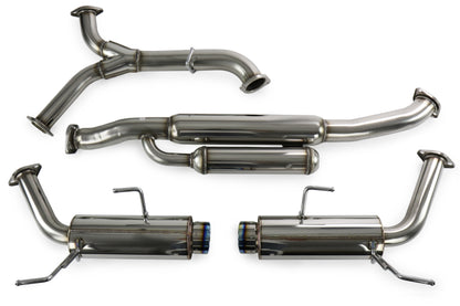 HKS31006-BF001 HKS Hi-Power Cat Back Exhaust System - 2015+ WRX / 2015+ STI,