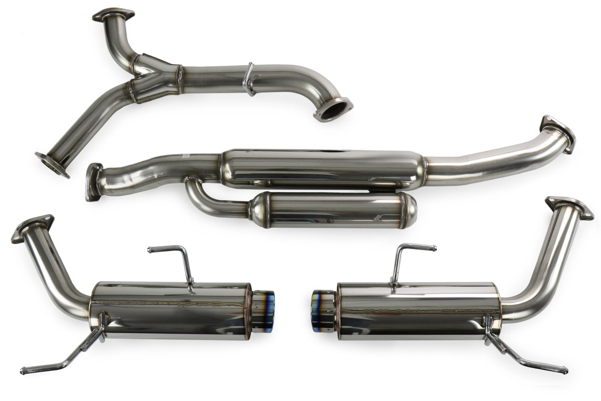HKS31006-BF001 HKS Hi-Power Cat Back Exhaust System - 2015+ WRX / 2015+ STI,