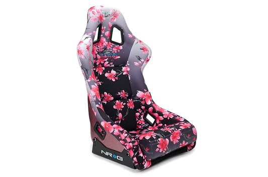 NRGFRP-302-SAKURA NRG Innovations FRP Sakura Japanese Blossom Edition Bucket Seat (Large) - Universal,