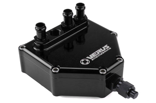 VERA0002A-BLK Dual Air Oil Separator, Multi-Stage Filtering - 2013+ FT86-Black,