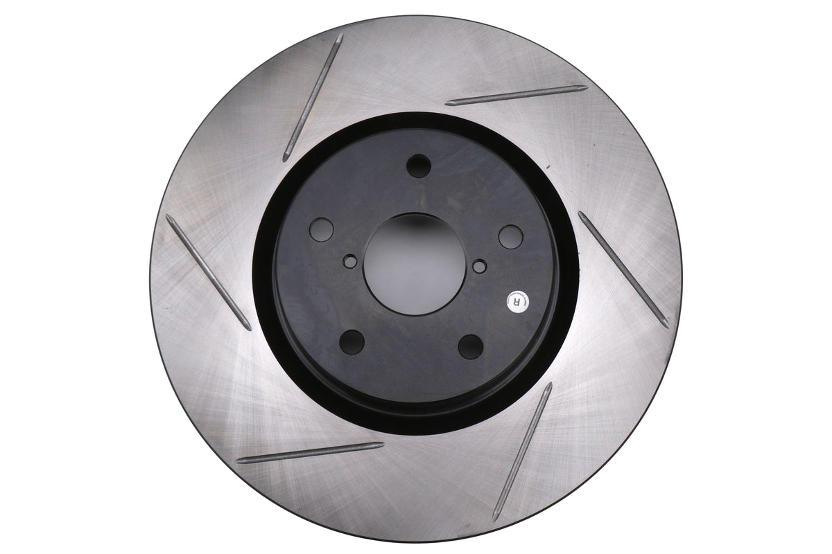 STT126.47036SR Stoptech Slotted Rotor Single Front Right - 2015-2020 Subaru WRX,