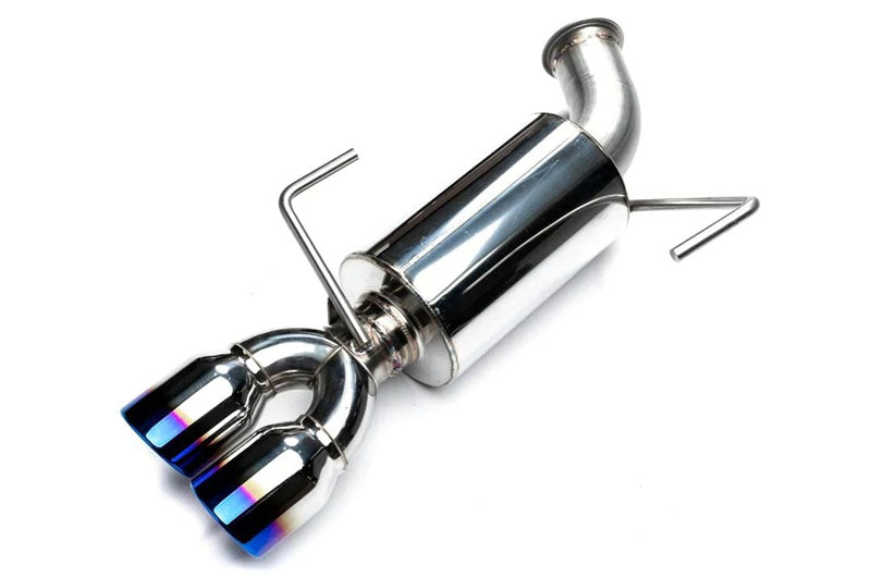ETS200-60-EXH-011 ETS Cat-Back Exhaust System w/Muffler Resonated Blue Tips - 2022+ Subaru WRX,