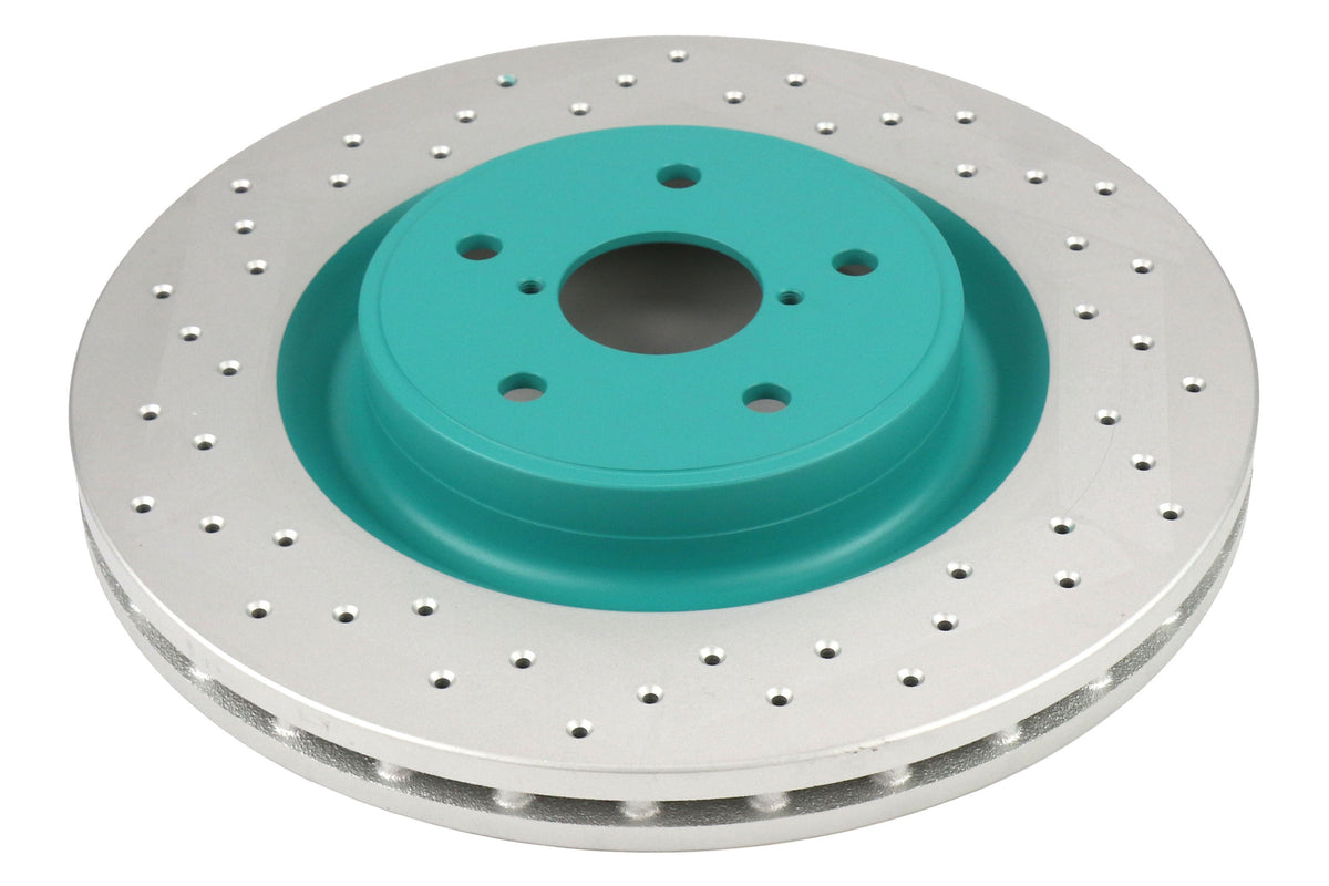 PMUPCRDFF7059S Project Mu Club Racer Front Rotor Pair - 2018-2021 Subaru STI,