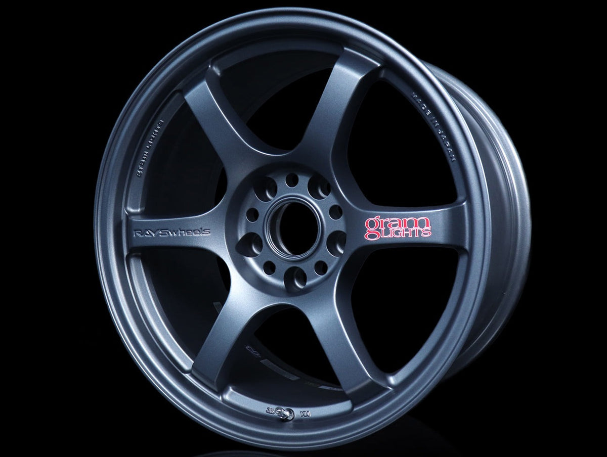 GRAWGIX38EG2,,Gram Lights 57DR Wheels 18x9.5 Gun Blue +38mm 5x114.3,