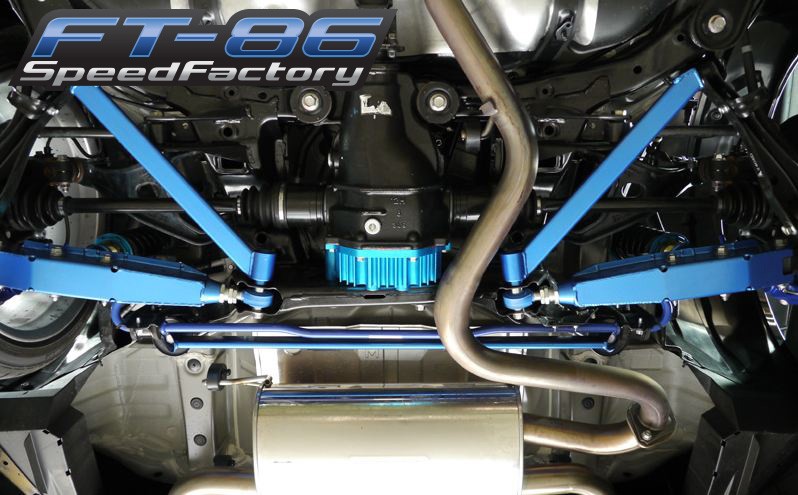 CUS965 008 AL Cusco Rear Differential Cover (Blue) - 2013+ FT86,