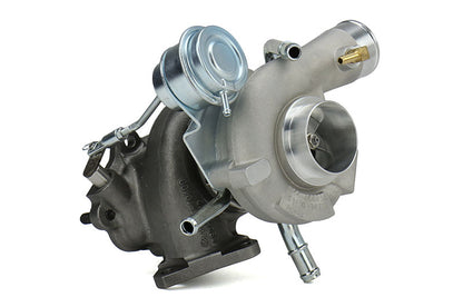 FPT2025050 Forced Performance FP BLUE Turbocharger 58mm 8cm IWG w/ Oil Feed Line - 2002-2007 Subaru WRX / 2004+ Subaru STI,