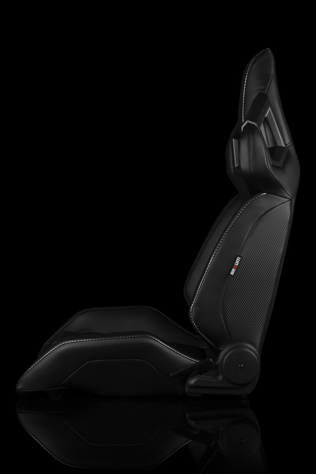 BRMBRR5-BKBK BRAUM ALPHA-X Series Sport Seats - Universal-Black,