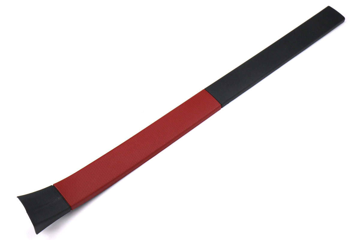 TOYSU003-03249 Toyota JDM Driver Door Sill Guard Black / Red - 2013 -2021 BRZ / FR-S / 86,
