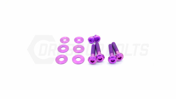 DSBSUB-019-TI-PARENT Dress Up Bolts Titanium Hardware Trunk Kit - 2015-2021 Subaru WRX/STI,
