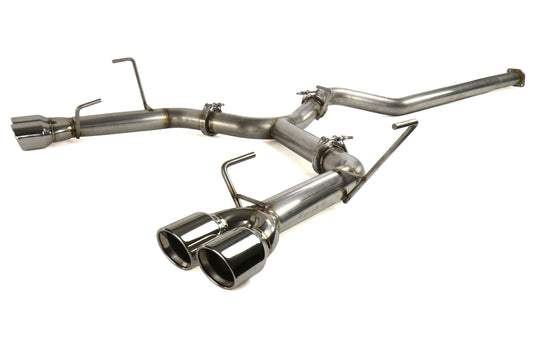 ETS200-30-EXH-007 ETS Catback Exhaust System - 2015+ WRX / STI-Extreme-No Resonator-Polished Tips,