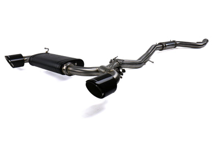 AFE49-36043-C aFe Takeda 3" to 2-1/2" 304 Stainless Steel Catback Exhaust - 2020 Supra-Carbon Fiber,