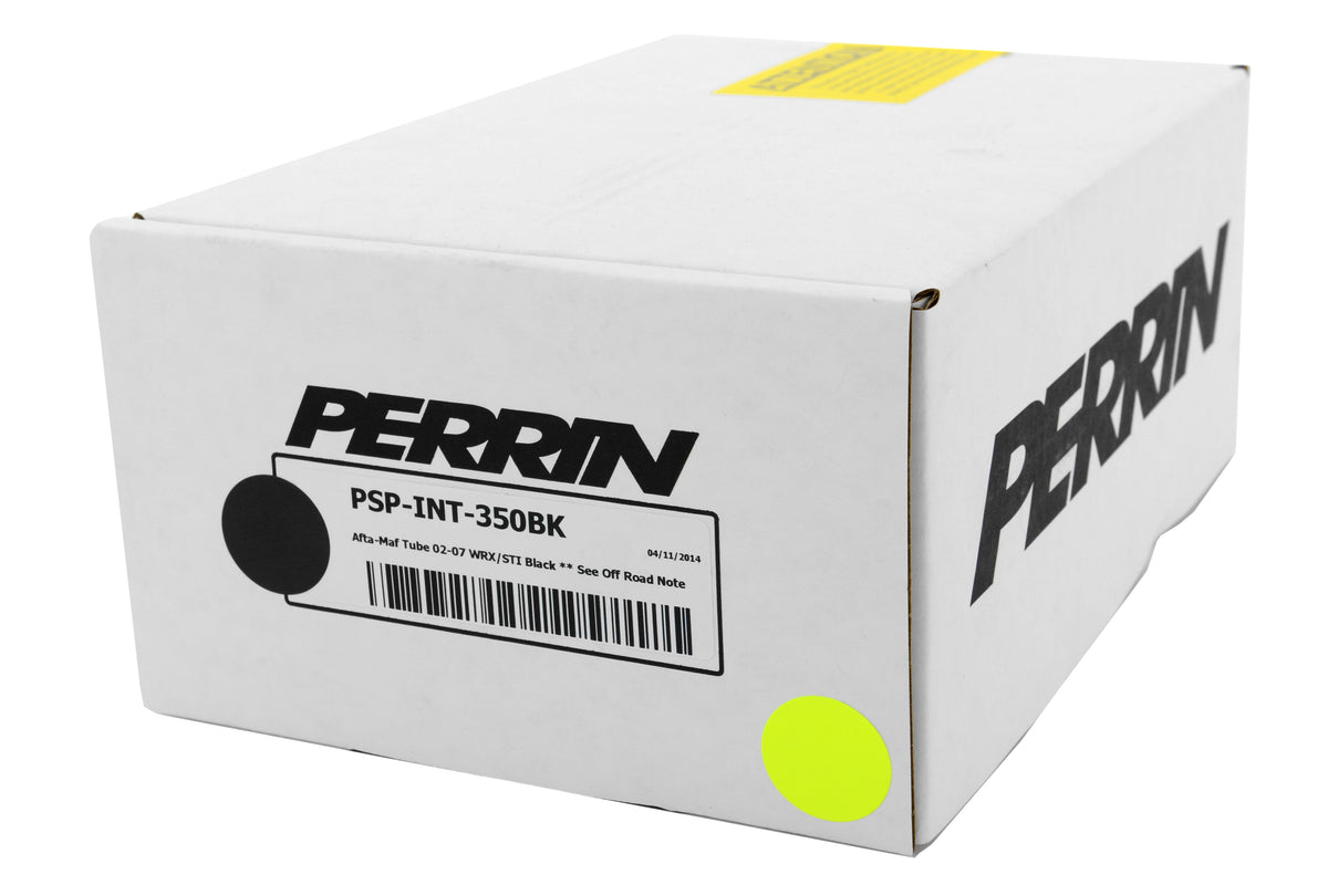 PERPSP-INT-350BK PERRIN Afta MAF Hose Black - Subaru WRX/STI 2002-2007,