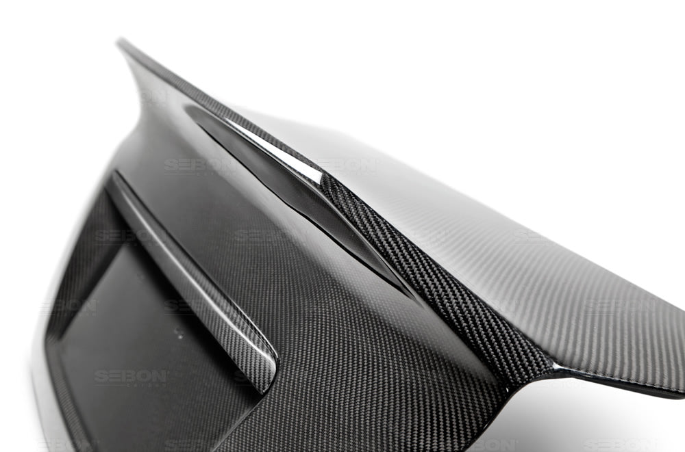 SEITL15SBIMP-C 15-20 Subaru WRX & STI Seibon C-Style Carbon Fiber Trunk Lid,