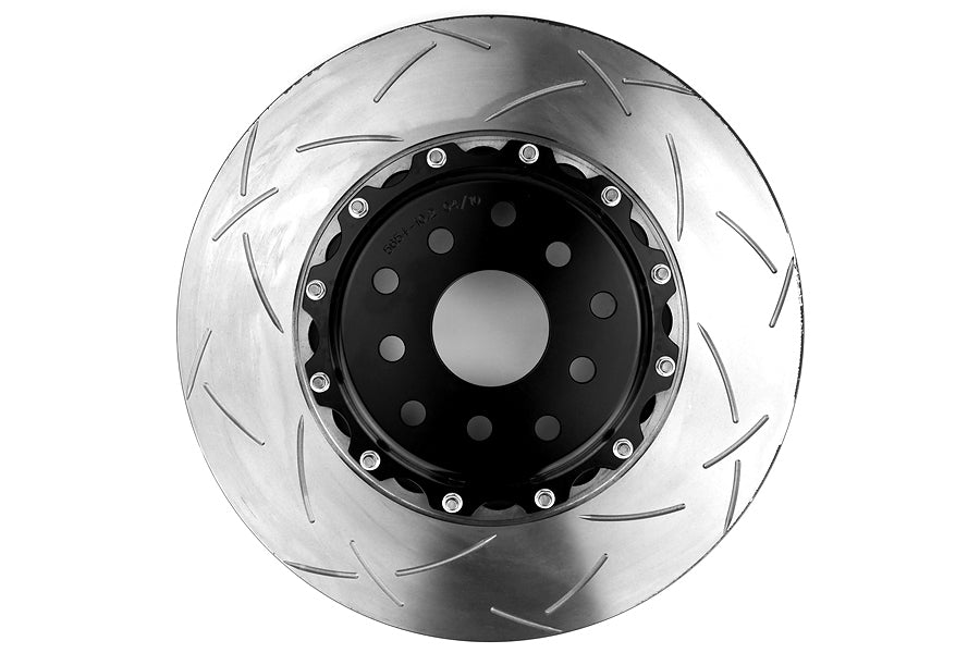 DBB5654BLKS-10-GRP DBA 5000 Series T-Slot Slotted Rotor Pair Front - 2004-2017 Subaru STI,