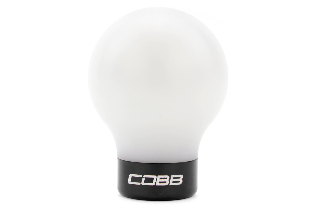 COB213350-W-BK COBB Subaru 6 Speed Knob - 2015+ WRX / 2015+ STI / 2013+ BRZ-White-Black,