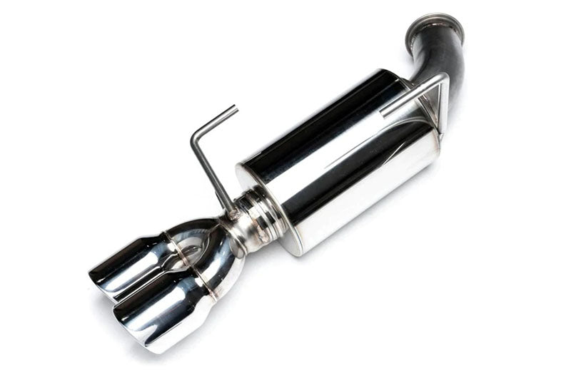 ETS200-60-EXH-010 ETS Cat-Back Exhaust System w/Muffler Resonated Polished Tips - 2022+ Subaru WRX,