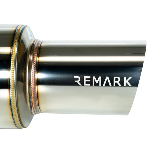 REMRK-C1076S-01 Remark R1-Spec Catback Exhaust w/ Stainless Steel Tip - Subaru WRX / STI 2015 - 2020 | RK-C1076S-01,