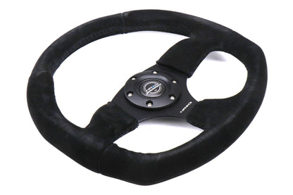 NRGRST-009S NRG ST-009S Sport Suede Leather Steering Wheel - Universal,
