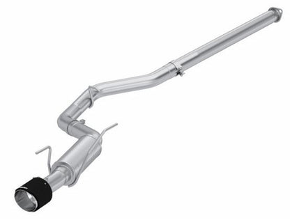 MBRS48093CF MBRP 3-Inch Single Exit Cat-Back Exhaust System w/Carbon Tip - 2022+ Subaru WRX,