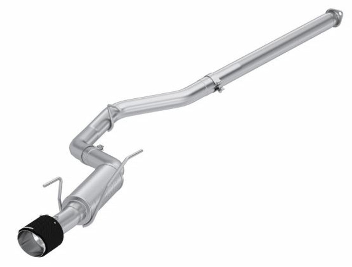 MBRS48093CF MBRP 3-Inch Single Exit Cat-Back Exhaust System w/Carbon Tip - 2022+ Subaru WRX,