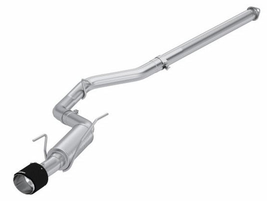 MBRS48093CF MBRP 3-Inch Single Exit Cat-Back Exhaust System w/Carbon Tip - 2022+ Subaru WRX,