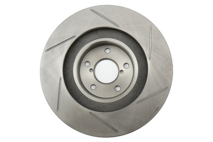 STT126.47018S-GRP Stoptech Slotted Front Rotor Pair - Subaru Models Inc. 2002-2008 WRX,