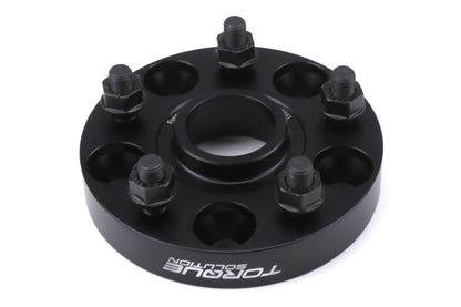 TQSTS-WS-553 Torque Solution Forged Aluminum Wheel Spacers 5x114.3 25mm Pair - Subaru STI 2005+ / WRX 2015+,