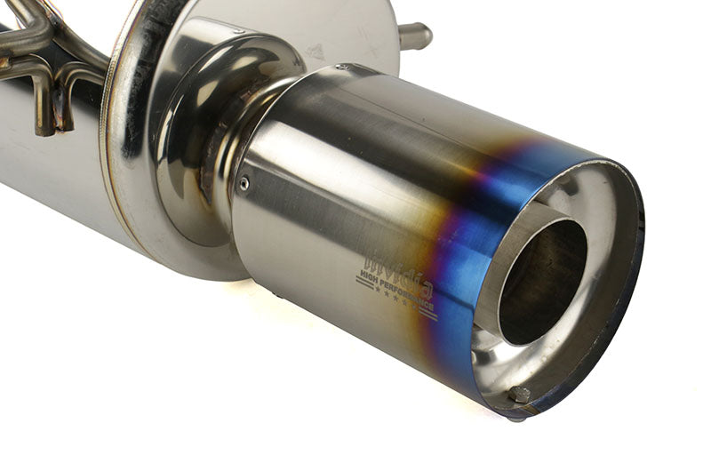 INVHS02SW1G2T Invidia G200 Cat Back Exhaust Titanium Tip - 2002-2007 Subaru WRX/STI,