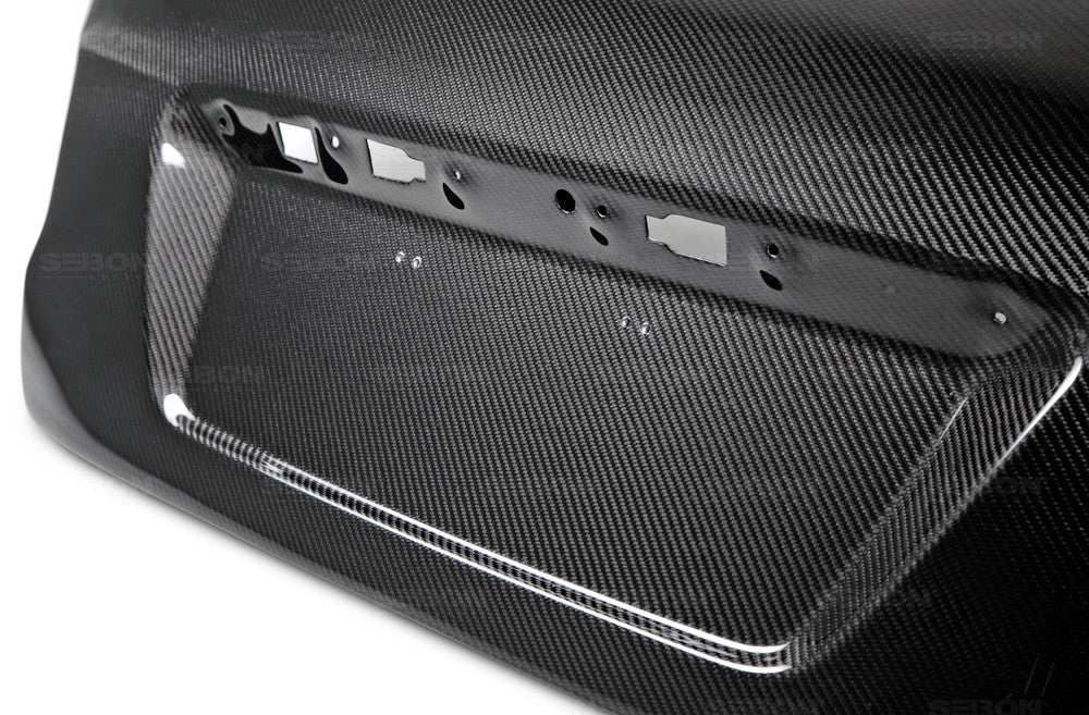 SEITL15SBIMP-C 15-20 Subaru WRX & STI Seibon C-Style Carbon Fiber Trunk Lid,