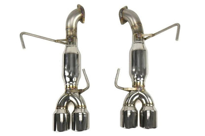 ETS200-60-EXH-104 ETS Axle-Back Exhaust System w/Muffler Polished Tips - 2022+ Subaru WRX,