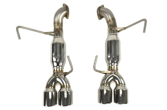 ETS200-60-EXH-104 ETS Axle-Back Exhaust System w/Muffler Polished Tips - 2022+ Subaru WRX,