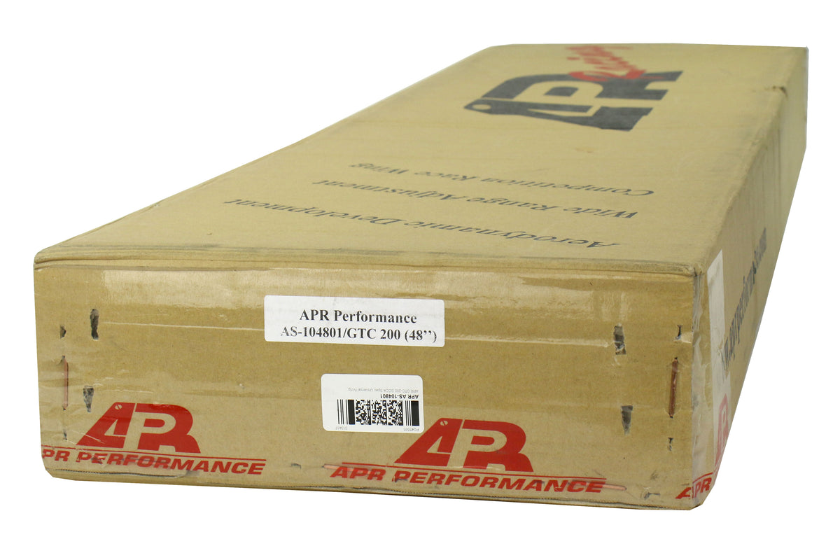 APPAS-104801 APR  AS-104801 GTC 200 SCCA Spec Universal Wing,