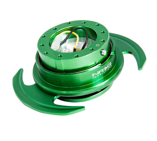 NRGSRK-650GN NRG Generation 3 Quick Release Steering Wheel Adaptor : Green Body / Green Ring (SRK-650GN),