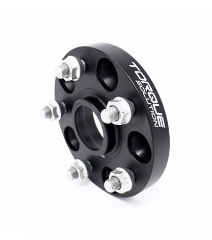 TQSTS-WS-553 Torque Solution Forged Aluminum Wheel Spacers 5x114.3 25mm Pair - Subaru STI 2005+ / WRX 2015+,