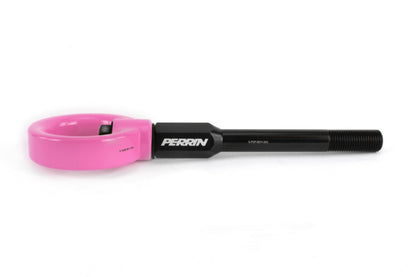 PERPSP-BDY-232HP PERRIN Tow Hook Kit Front Hyper Pink - 2015-2017 Subaru WRX/STI,