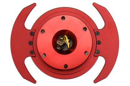 NRGSRK-650RD NRG Generation 3 Quick Release Steering Wheel Adaptor : Red Body / Red Ring (SRK-650RD),