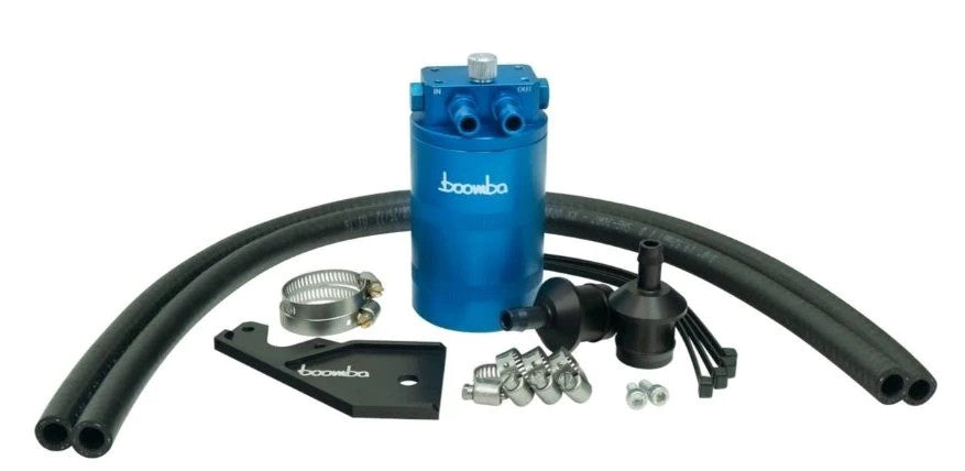 Boomba Racing Stage 2 Catch Can Kit - BLUE - 2022-2024 Subaru WRX