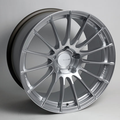 ENK484-895-6535SP Enkei RS05RR Silver Wheels 18x9.5 +35mm Concave Face - 2015+ WRX / 2015+ STI,