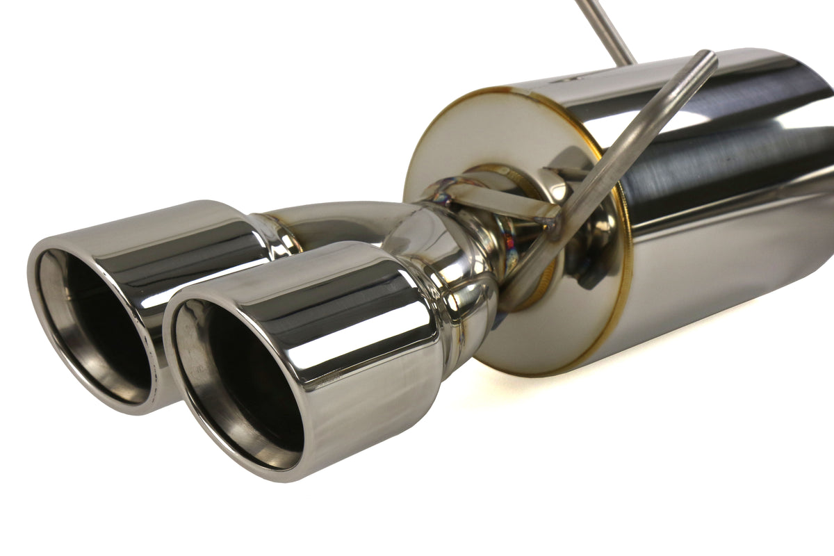 ETS200-30-EXH-013 ETS Catback Exhaust System - 2015+ WRX / STI-Muffled-Add Resonator-Polished Tips,