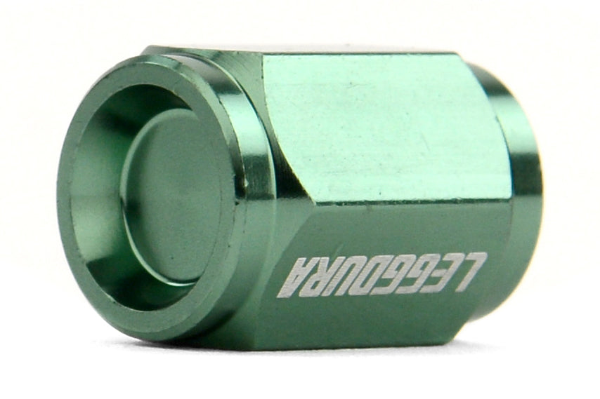 KICWCKIVM Project Kics Leggdura Valve Cap Set - Universal-Green,