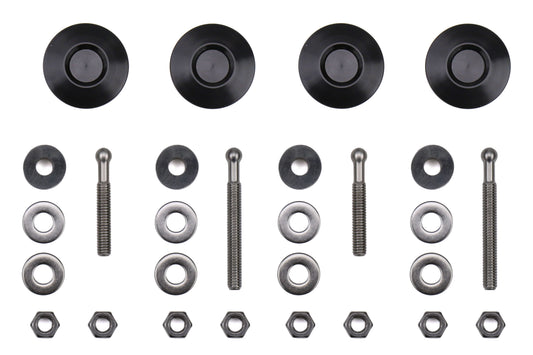MOVFT86-QRKBLK Move Over Racing Bumper Quick Release Kit (Black Anodized) - 2013+ FT86,