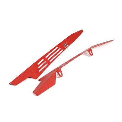 GRM096059 GrimmSpeed Fender Shrouds Red - 2008-2014 Subaru WRX / STI,