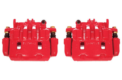 POWS7084 Power Stop Red Powder Coated Brake Calipers (Front Pair) - 2013-2021 FRS / BRZ / 86,